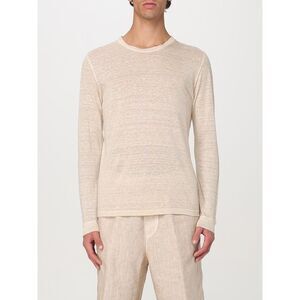 120% Lino T-Shirt Men Safari